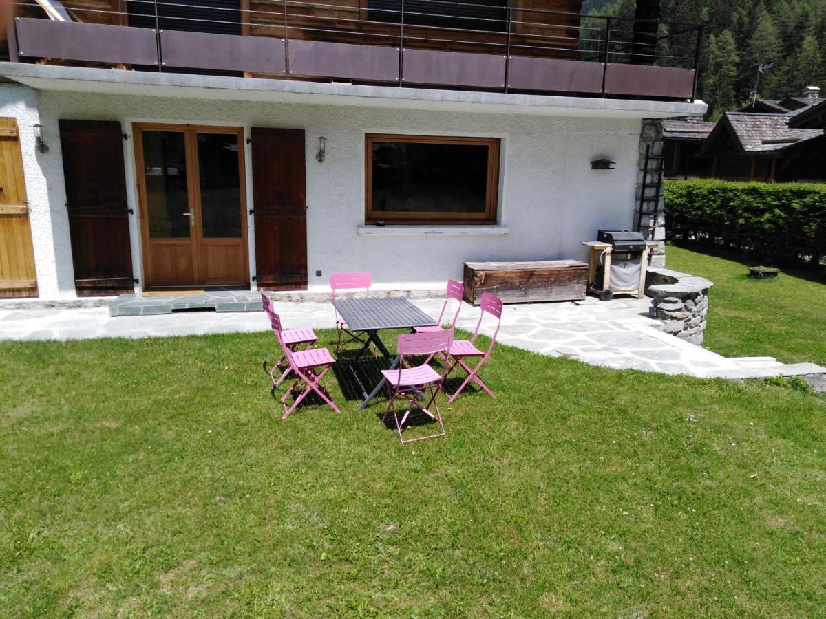 Appartement Avec Terrasse Chamonix Bagian luar foto