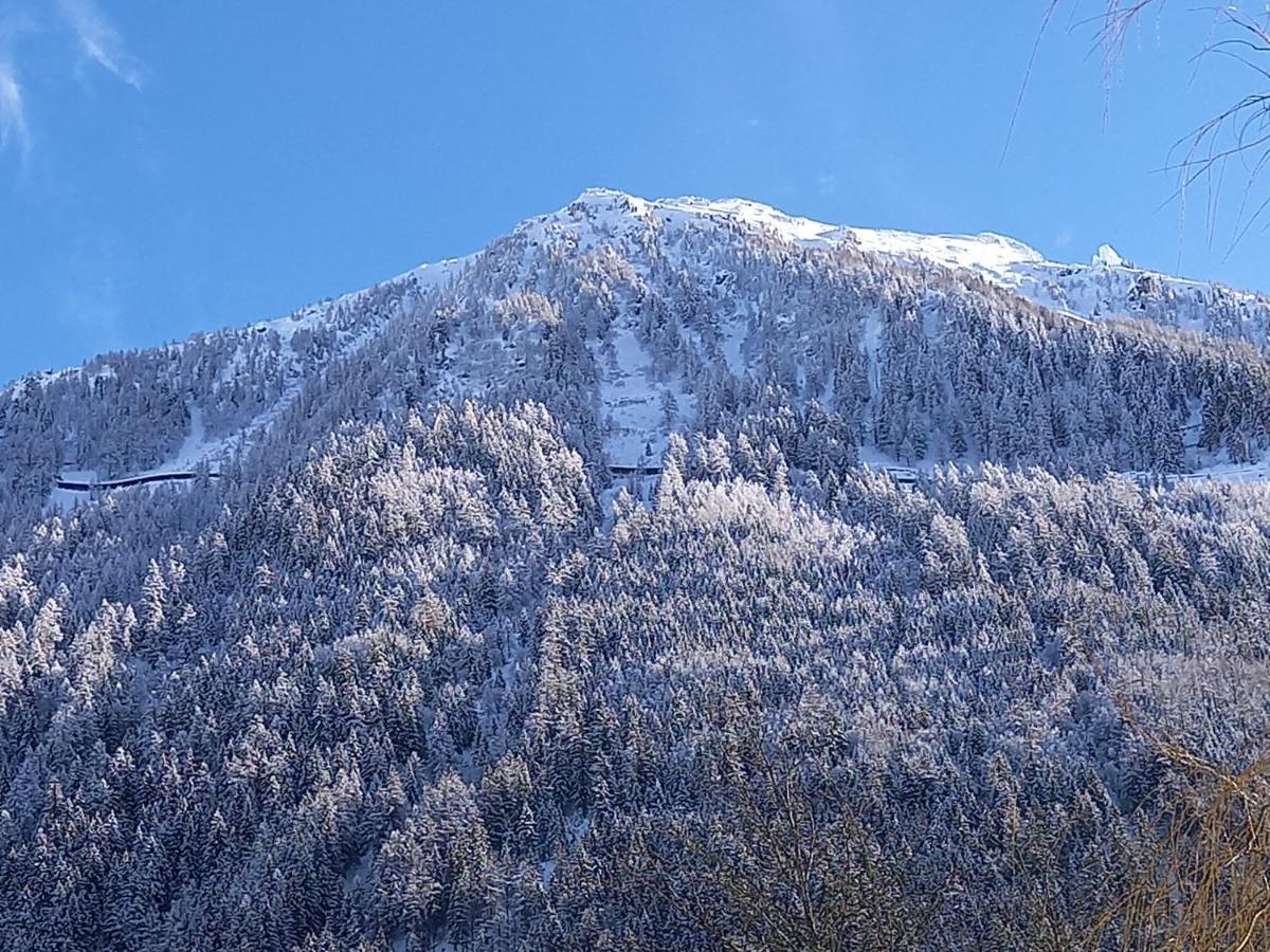 Appartement Avec Terrasse Chamonix Bagian luar foto